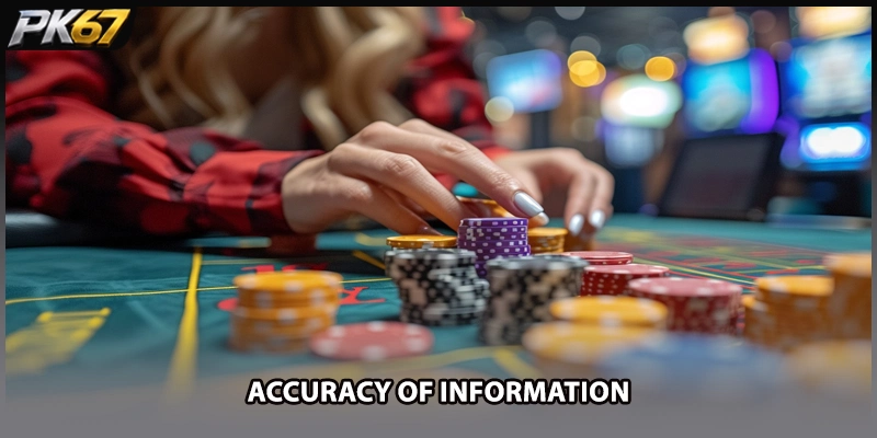 Accuracy of Information